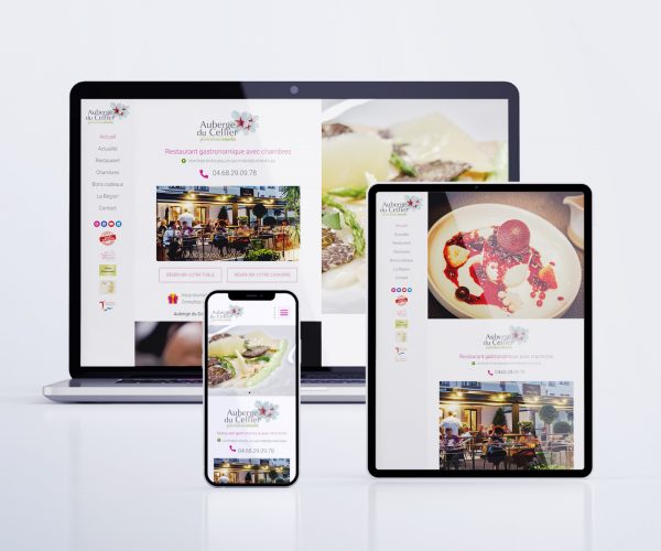 creation site web restaurant gastronomique
